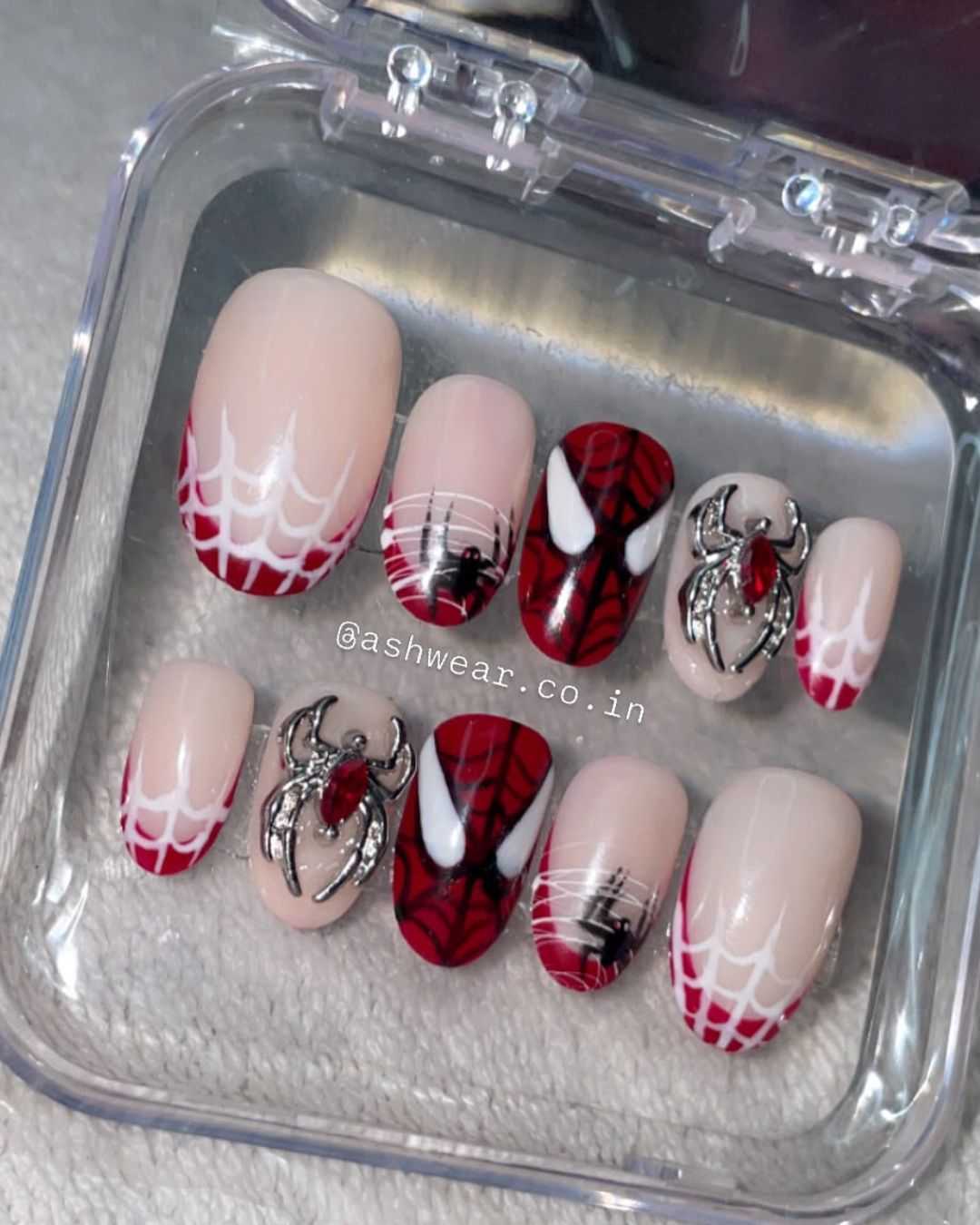 Spider-Man Inspired Premium Press-On Nails