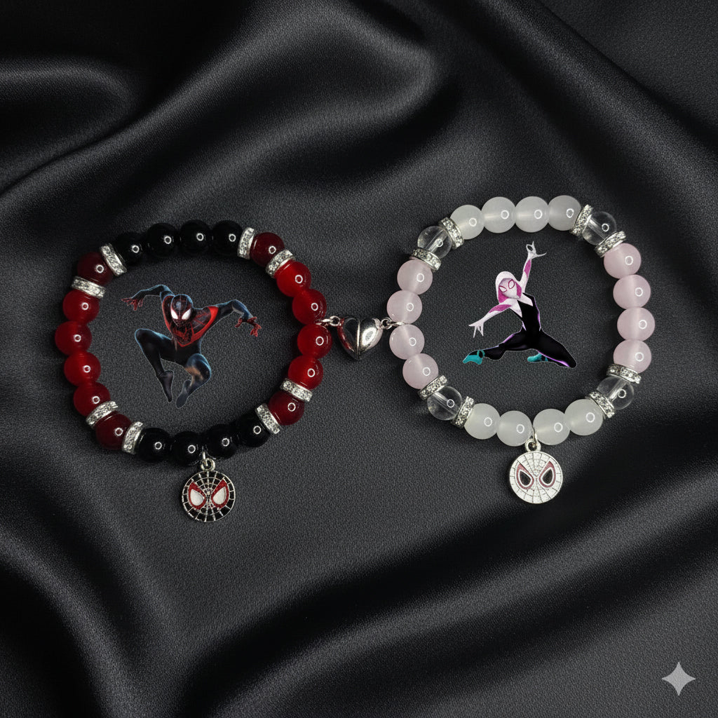 Miles & Gwen Magnetic Couple Bracelets