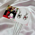 Miles x Gwen Matching Pendants | Spider-Man & Spider-Gwen Couple Necklace Set - Marvel Fan Gift