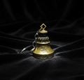 Vintage Dragon Design Brass Motorcycle Guardian Bell – Legend of the Guardian Bell Biker Gift & Road Protection Charm Keychain