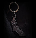 Batman Logo Metal Keychain | Superhero Bat Symbol Keyring for Bike, Car & House Keys
