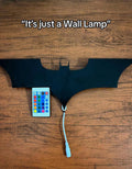 Batman LED Wall Lamp | Superhero Decorative Wall Light for Bedroom, Gaming Room & Home Decor