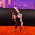 Spider-Man & Spider-Gwen Inspired Matching Thread Couple Bracelets